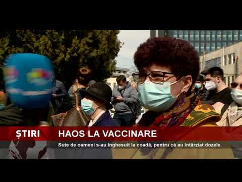 Haos, la Centrul de vaccinare de la Romexpo