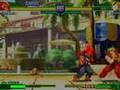 aznpikachu215 (Me) vs. my friend on Street Fighter Alpha 3