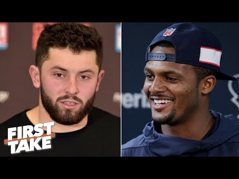 Video: Deshaun Watson was more electric than Baker Mayfield as a rookie - Ryan Clark | First Take