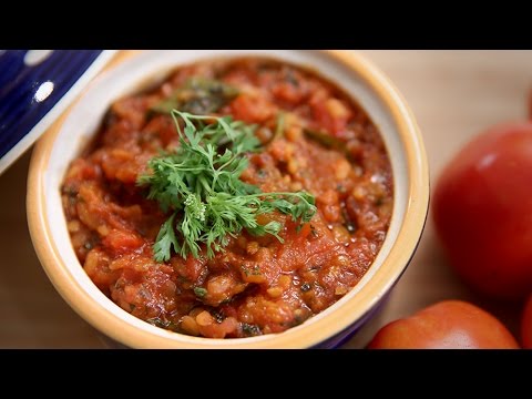 Quick Tomato Sabji | Easy To Make Vegetarian Recipe | Ruchi’s Kitchen