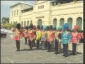 5DEC11 THAILAND ; Part 9; His Majesty King Bhumibol Adulyadej Attends a Meeting to Take the Auspicious Victory Blessings for a Royal Ceremony of the 84th Royal Birthday Anniversary on Balcony in front of Grand Palace Chakri Mahaprasad Hall