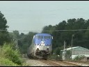 Amtrak Carolinian talks to the camera