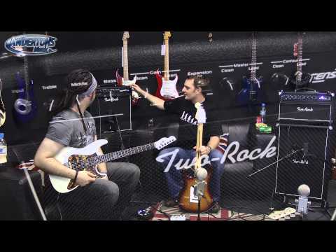 RobChappers - Chappers & the Captain get to play with two of Two Rocks newest amps (released in 2013). The Bi Onyx is a proper 2 channel amp available in either a 50w or 1...