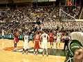 @ the breslin center, msu, osu vs. msu.  oden, shots a free throw as izzone, chants, 