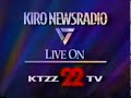 Seattle's KIRO Radio on KTZZ-TV  (1/4)  April 30th, 1993