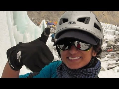 everest - Raha Moharrak makes history as the first Saudi woman to scale Mt. Everest. She talks to CNN from Mt. Everest Base Camp. For more CNN videos, visit our site a...