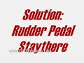 diy flight sim rudder staythere