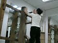 Wing Chun Wooden Dummy Form. Devin. 19Jan08\ Wing Chun Wooden Dummy Form. Devin. 19Jan08\