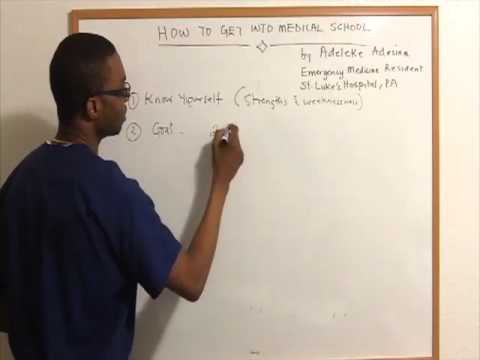How to get into Medical school- Secrets Part 1