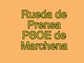 Rueda Prensa PSOE Marchena