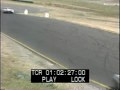 Jennifer Tumminelli runs in the test session in the American Le Mans Series.