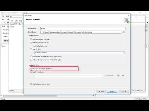 An introduction to index searching with FileLocator Pro