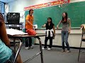 Vicky singing in mr howard\