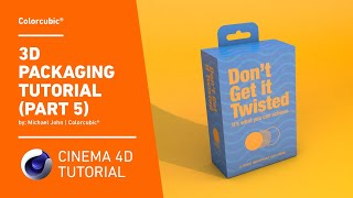 Cinema 4D Tutorials - 3D Packaging (Part 5)
