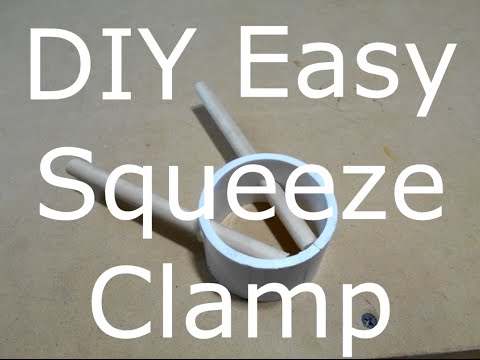 how to make your own pvc snap clamps