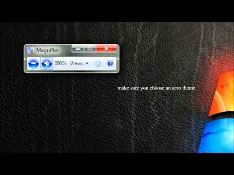 how to reduce zoom on windows 7