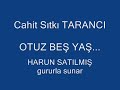 cahit sıtkı tarancının bu güzel şiirini  güzel sesiyle yorumlayan Harun SATILMIŞ'a teşekkürle...