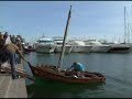 Varada tradicional del Colomet al Port de Cambrils