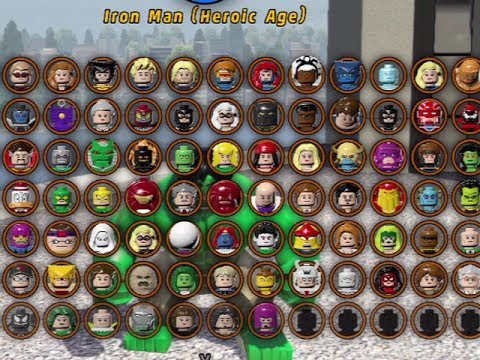 LEGO Marvel Superheroes ALL CHARACTERS UNLOCKED