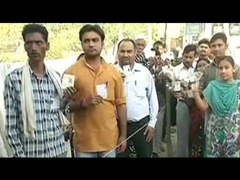 voting - Voting is underway in 121 constituencies spread across 12 states in the fifth and biggest round of India's nine-phase national elections. Watch more videos: ...
