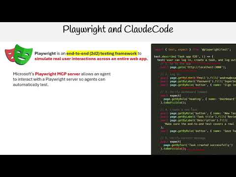 Claude Code Essentials - Playwright and Claude Code