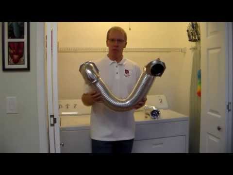 how to fasten dryer vent hose