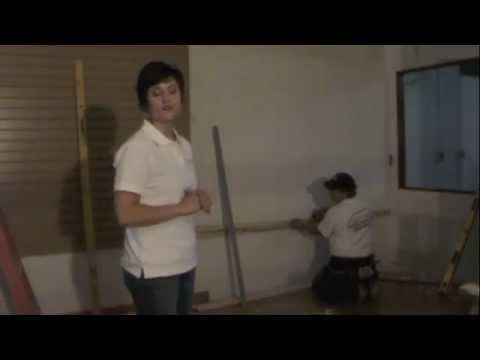 how to fasten slatwall