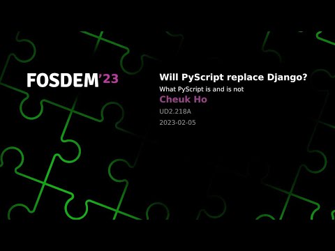 Will PyScript replace Django? - What PyScript is and is not