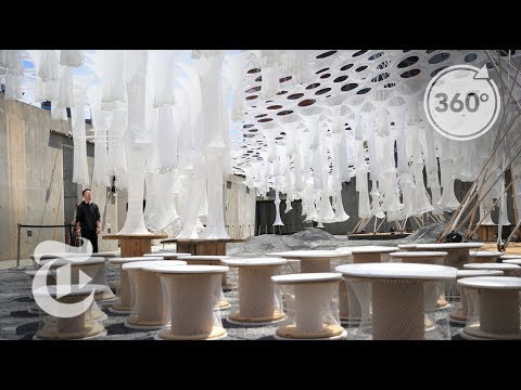 A Canopy Of Shifting Light At MoMA PS1 | The Daily 360 | The New York Times - YouTube