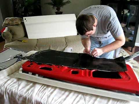 how to apply dynamat to doors