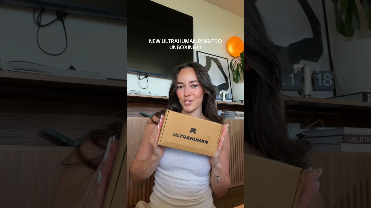 unboxing the new Ultrahuman Ring PRO CATH10 to save