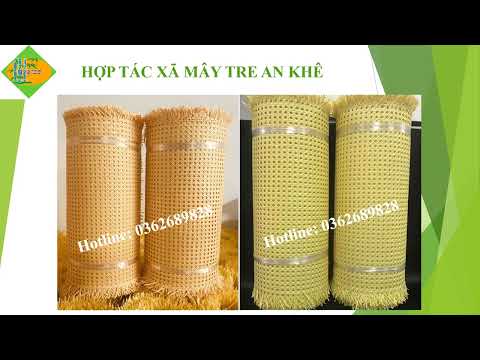 MÀNH MÂY CÁC LOẠI CỦA HTX MÂY TRE AN KHÊ