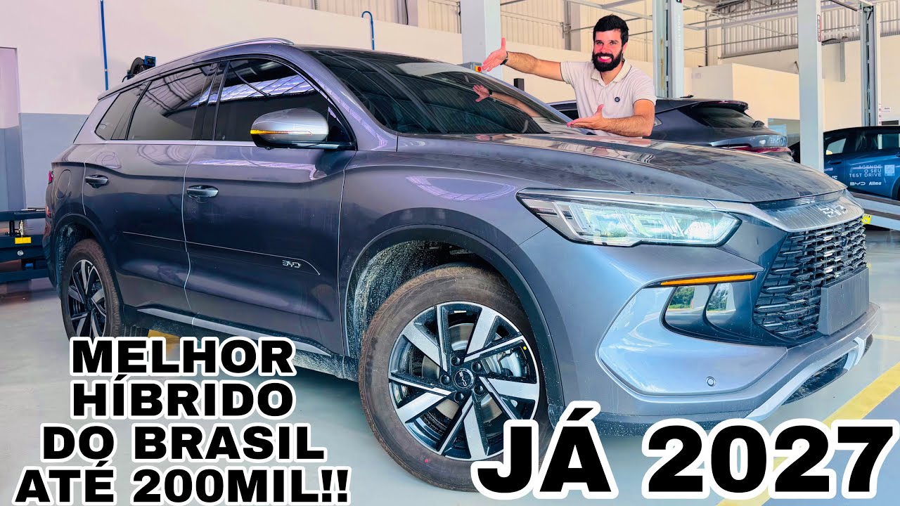NOVÍSSIMO BYD SONG PRO 2027 EM SUA VERSÃO DE ENTRADA GL | PCD E CNPJ | 10X MELHOR QUE COROLLA CROSS!