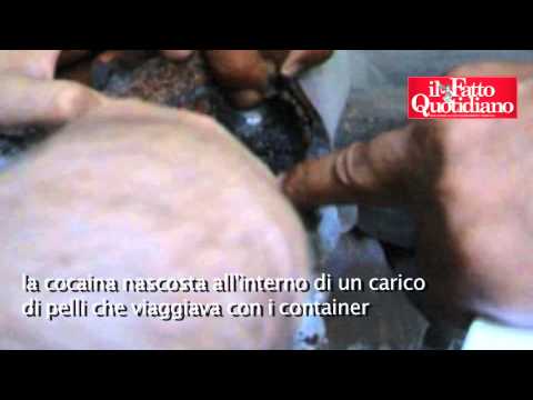 il - La nuova tecnica delle cosche calabresi si chiama Rip off e consiste nell'inserire la droga negli strati di pelle dei borsoni in transito dentro ai container...