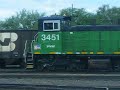 BNSF SW1500 Yard Work