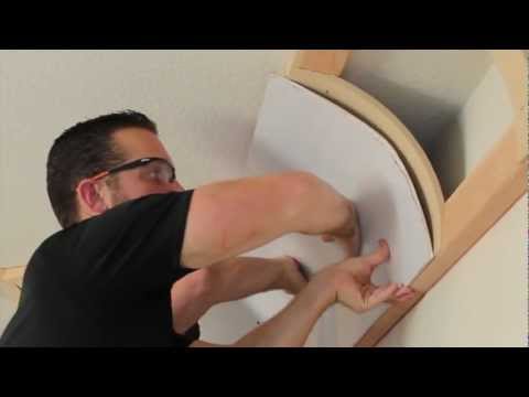 Universal Cove Ceiling Kit: How to install and drywall