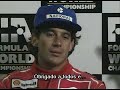 ayrton senna   racing in the wet