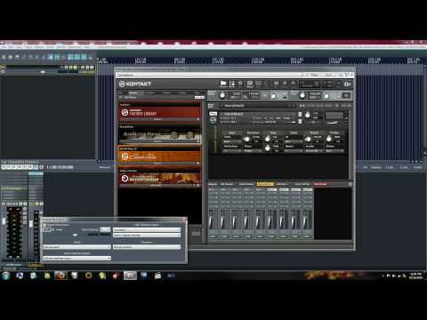 Tutorial - How to set up Native Instruments Kontakt 4 in REAPER