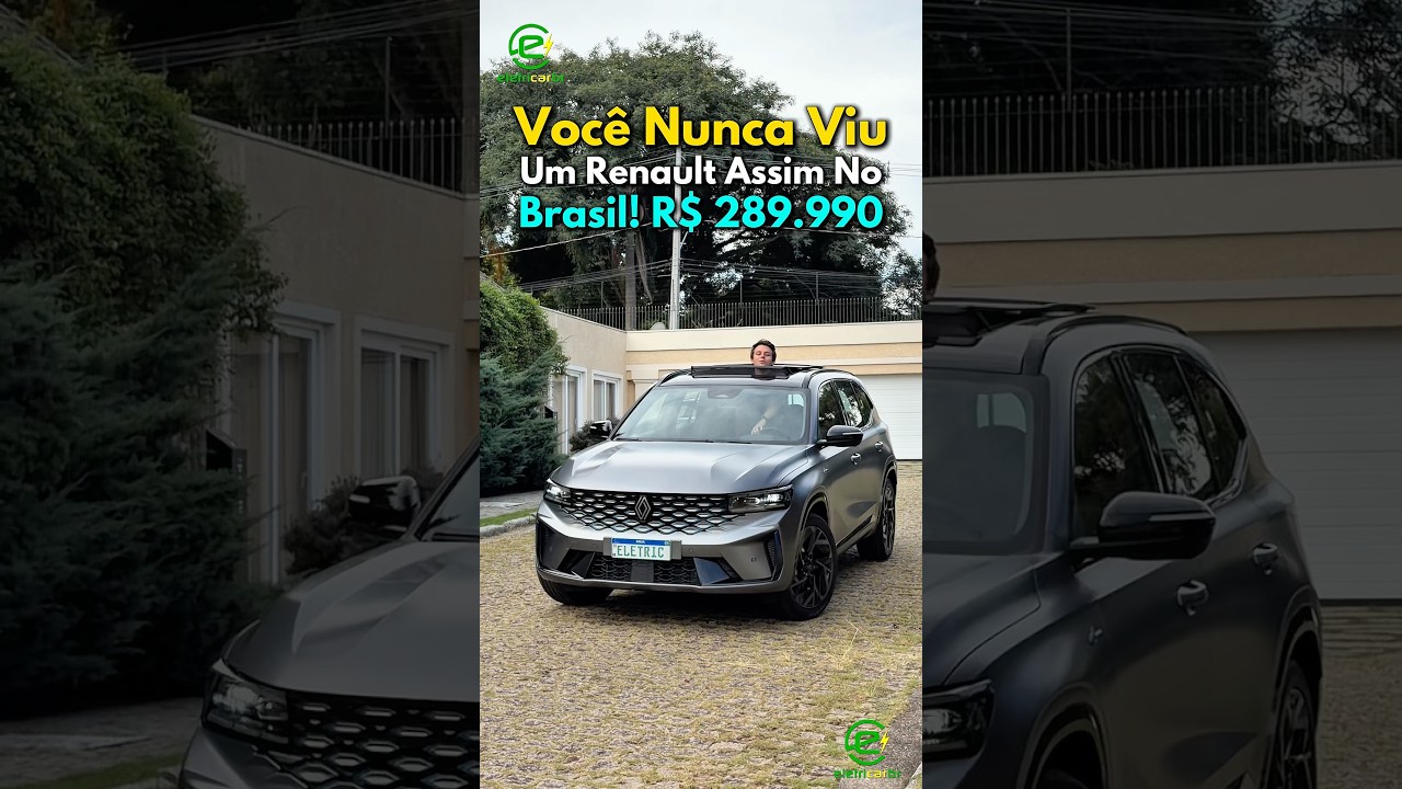 Você Nunca Viu Um Renault Assim No Brasil! R$ 289.990⚡