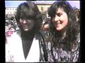 la tradizionale affrontata di pasqua nella piazza di casignana nel 1989 con  la processione per le vie del paese