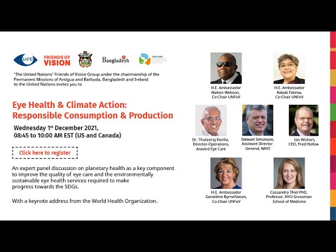 Eye Health & Climate Action: Responsible Consumption & Production