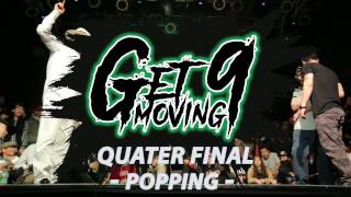 Fire Bac & 김나연 vs Poppin Q & Tube – Get Moving Vol.9 POPPING QUARTER FINAL