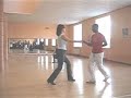Mark-Anthony and Dace dance salsa