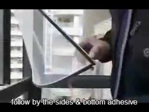 how to fit fly screen