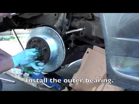 Land Cruiser, Lexus front rotor and brake replacement tutorial