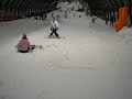 Skieen met sprang-gasten