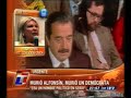 Elisa Carrio: Murio Alfonsin TN 31-03-09