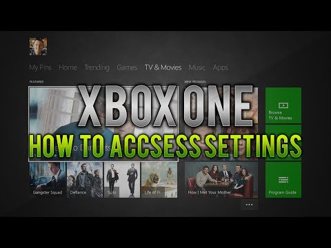 how to adjust xbox one settings