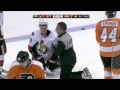 Harry Zolnierczyk Hit on Mike Lundin (Ottawa ...