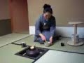 A form of spiritual art. Mariko-san impressed me with her elegant movement, deep knowledge, and thoughtful attention to every detail. Music by 